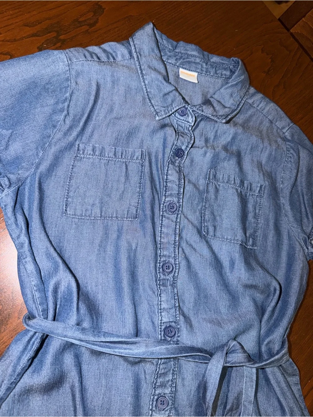 Gymboree Blue Chambray Shirt Dress